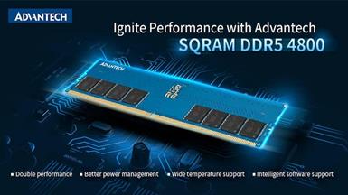 Advantech Releases Next-generation SQRAM DDR5 4800 Memory for High Performance Computing at the Edge
